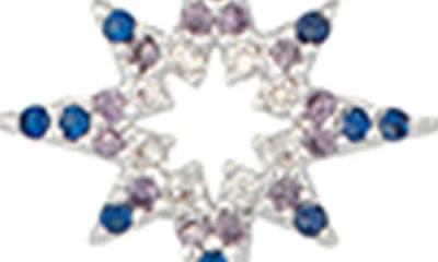 Estella Bartlett Sienna North Star Beaded Stretch Bracelet In Metallic