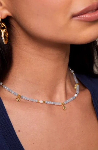 Estella Bartlett Chip Bead Necklace In Multi