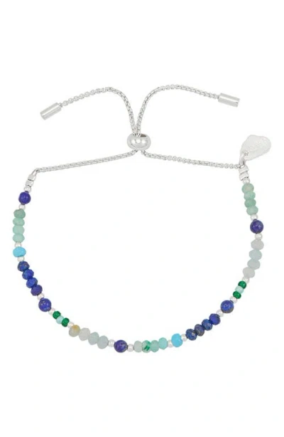 Estella Bartlett Mini Amelia Beaded Slider Bracelet In Multi