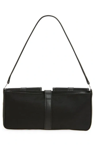 Coperni Cargo Shoulder Bag With Logo Buckle In Black