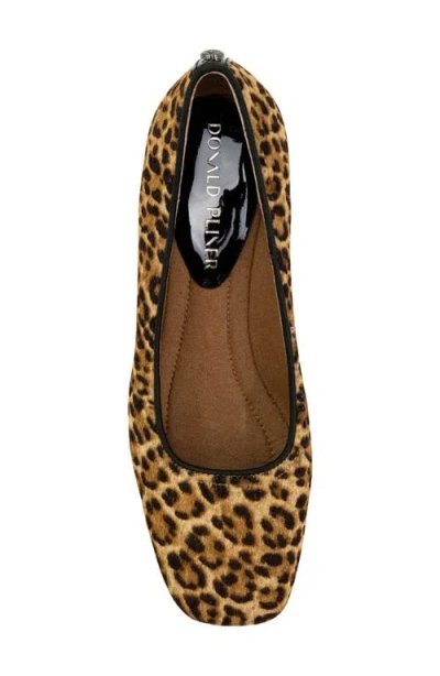 Donald Pliner Women Dreww Black Natural Leopard Dress