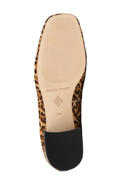 Donald Pliner Women Dreww Black Natural Leopard Dress