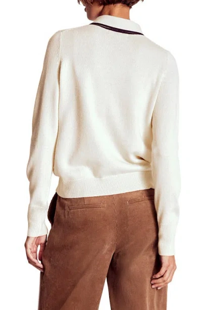 Boden Bow Detail Sweater In Multi