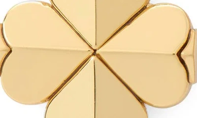 Kate Spade New York Spade Flower Stud Earrings In Gold