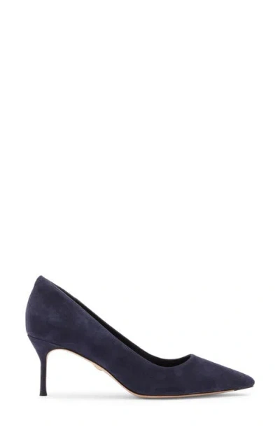 Veronica Beard Rita Pointed Toe Pump In Blue
