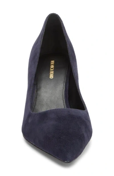 Veronica Beard Rita Pointed Toe Pump In Blue
