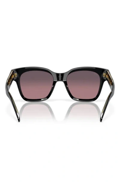 Costa Del Mar 54mm Polarized Square Sunglasses In Black