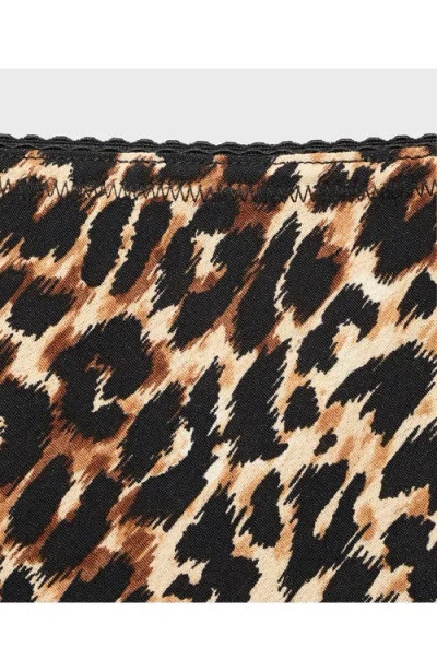 Mango Midaxi Skirt In Animal Print