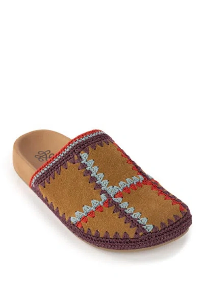 The Sak Bolinas Suede Clog Shoe In Multi