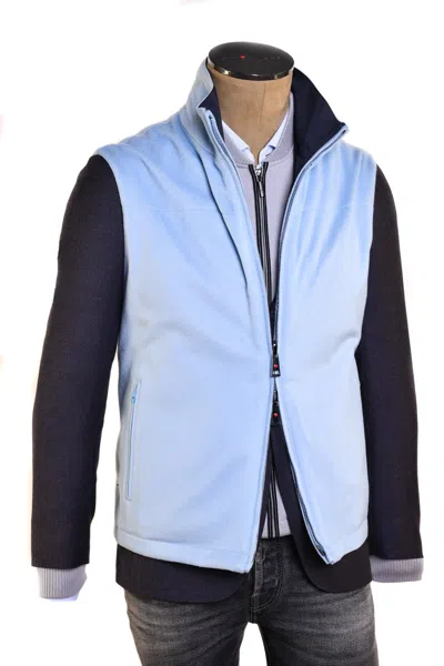 Kiton Kired By  Gange Reversible Cashmere Vest In Multi