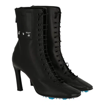 Off-white Off White Womens Black Boot In Black