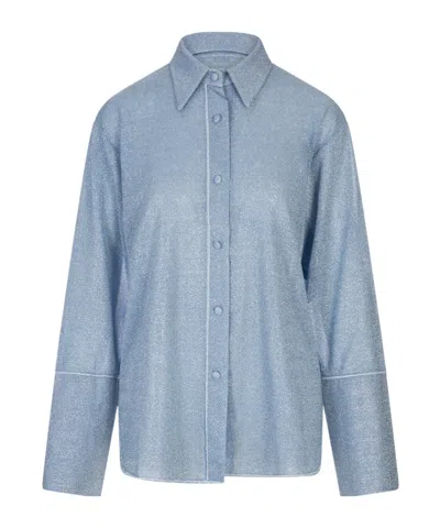 Oseree Shirt Oséree Woman Color Blue In Blue