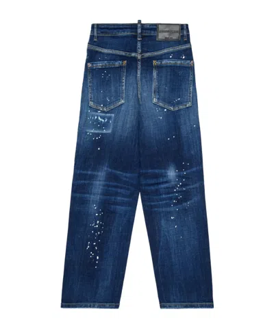 Dsquared2 Jeans With Logo In Blue