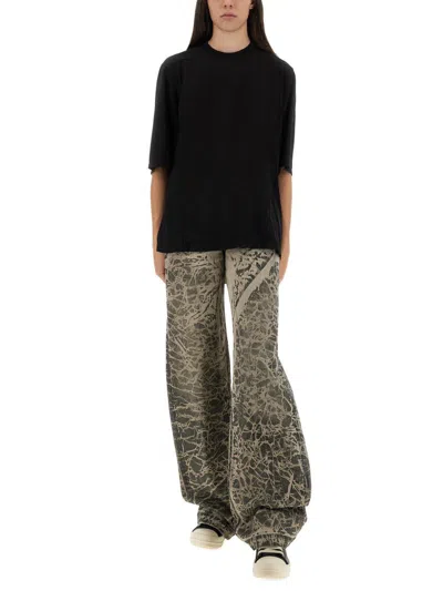 Rick Owens Drkshdw Pants "concordians" In Gray