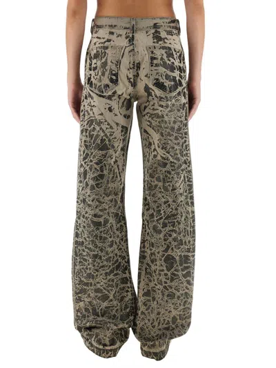 Rick Owens Drkshdw Pants "concordians" In Gray