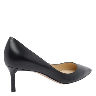 Jimmy Choo Pointed Toe Stiletto Heel Pumps In Black