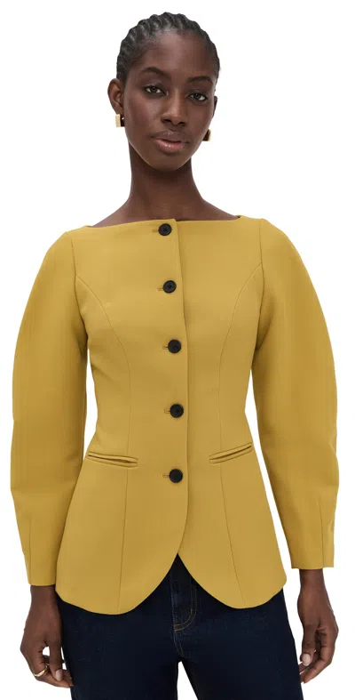 Aligne Artemis Blazer Hot Mustard In Yellow