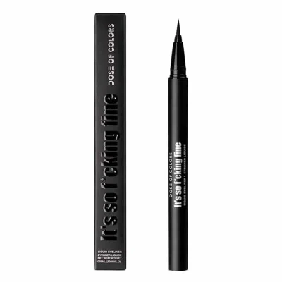 Dose Of Colors Ladies It's So F*cking Fine Liquid Eyeliner 0.019 oz Makeup 818729026382