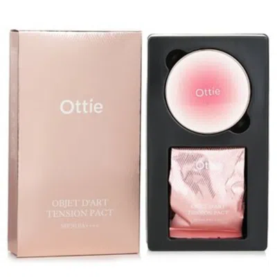Ottie Objet D'art Tension Pact Spf 50 Pa++++ And Refill - 23 Natural