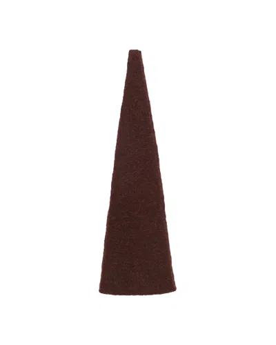 Samsoe & Samsoe Sanor Diamond Scarf 7355 Black Coffee In Brown