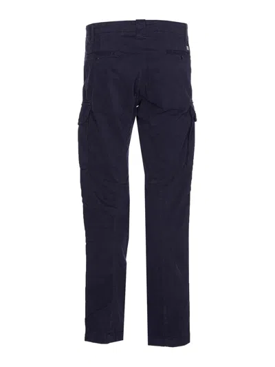 C.p. Company Eclipse Cargo Pants Multiple Pockets In Blue