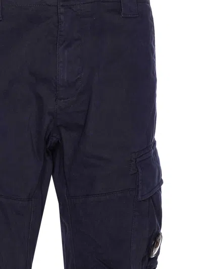 C.p. Company Eclipse Cargo Pants Multiple Pockets In Blue