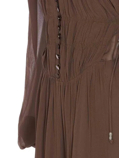 Isabel Marant Étoile Isabel Marant Etoile Women Briane Dress In Brown