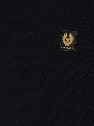 Belstaff Sweatshirt With Logo Patch In Black