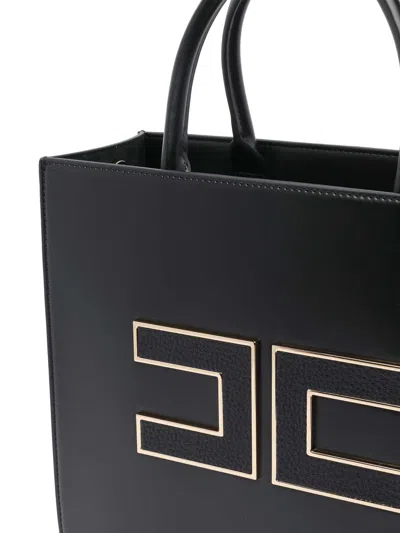 Elisabetta Franchi Bolso Shopping - Negro In Black