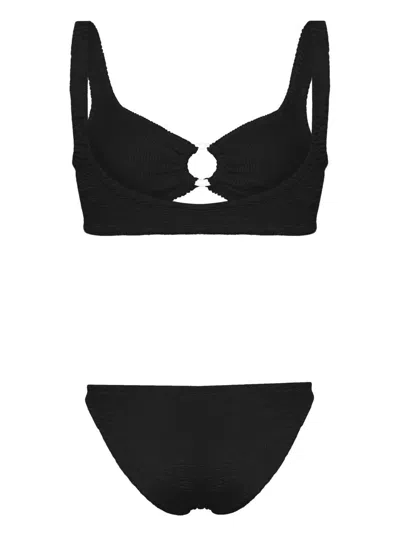 Paramidonna Irina Crinkled Bikini In Black