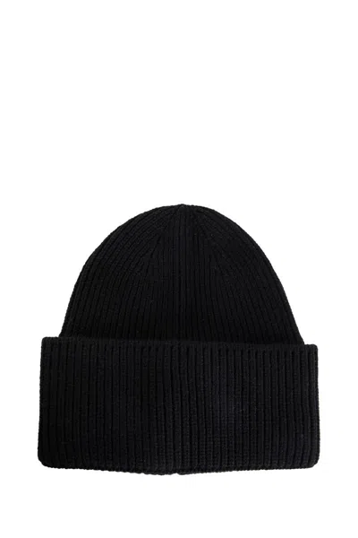 Destin Turn-up Hem Beanie In Black