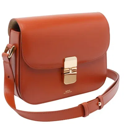 Apc Rectangular Shape Shoulder Bag With Adaptable Strap