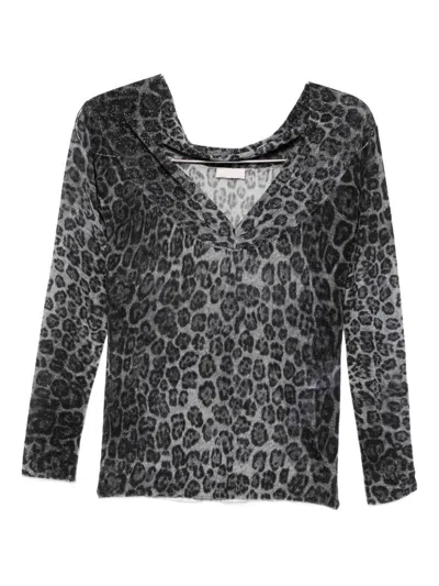 Liu •jo Liu Jo Sweaters In Gray