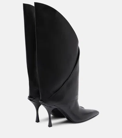 Balmain 'twist' Boots In Black