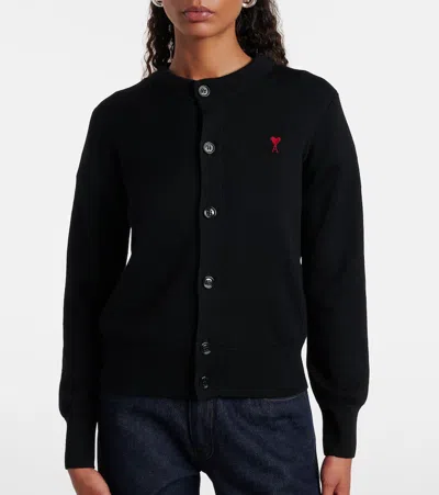 Ami Alexandre Mattiussi Cardigan In Blue