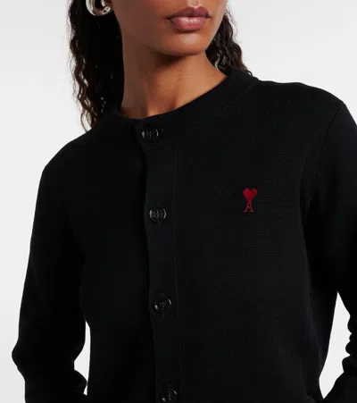 Ami Alexandre Mattiussi Cardigan In Blue