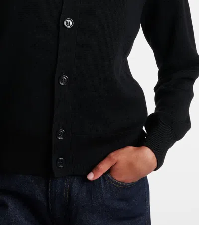 Ami Alexandre Mattiussi Cardigan In Blue