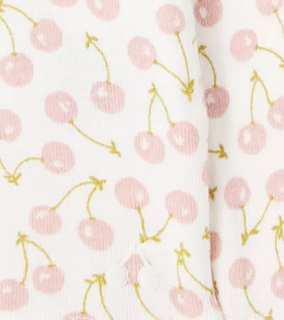 Bonpoint Organic Cotton Cherry Rollneck Sweater In Neutral