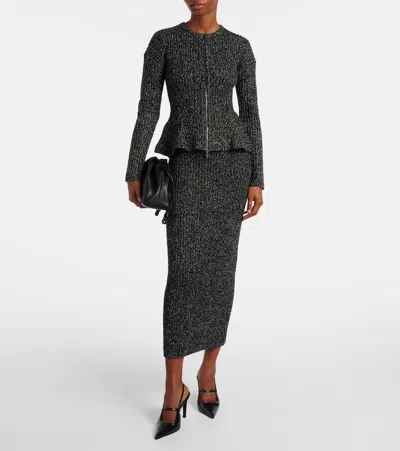 Max Mara Kim Wool And Cashmere-blend Cardigan In White