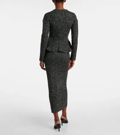 Max Mara Kim Wool And Cashmere-blend Cardigan In White