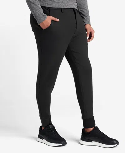 Kenneth Cole Tailored Stretch Jogger In Black