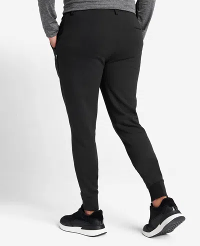 Kenneth Cole Tailored Stretch Jogger In Black