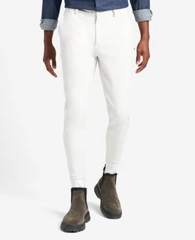 Kenneth Cole Tailored Stretch Jogger Pant In White