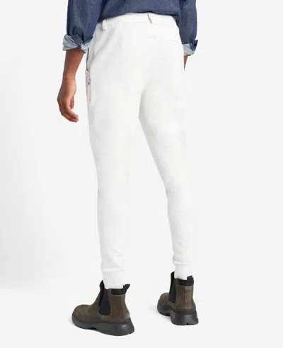 Kenneth Cole Tailored Stretch Jogger Pant In White