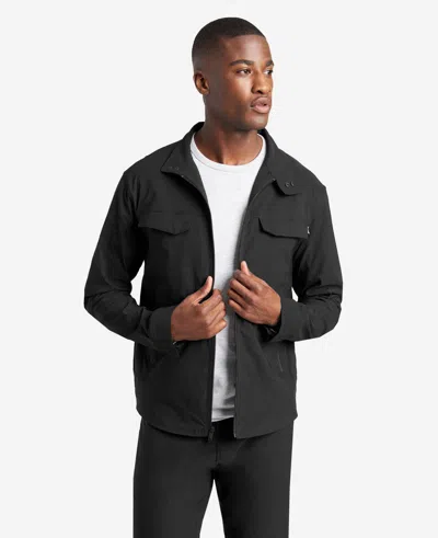 Kenneth Cole Utility Jacket In Black