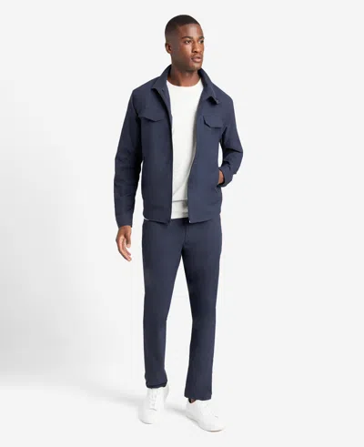 Kenneth Cole Utility Jacket In Blue