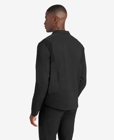 Kenneth Cole Utility Jacket In Black