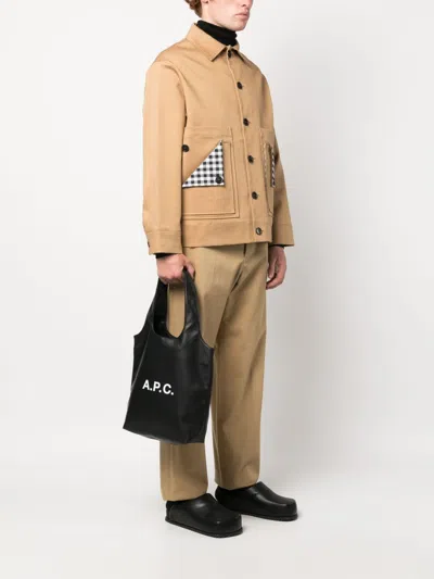 Apc A.p.c. Ninon Small Shoulder Bag In Black