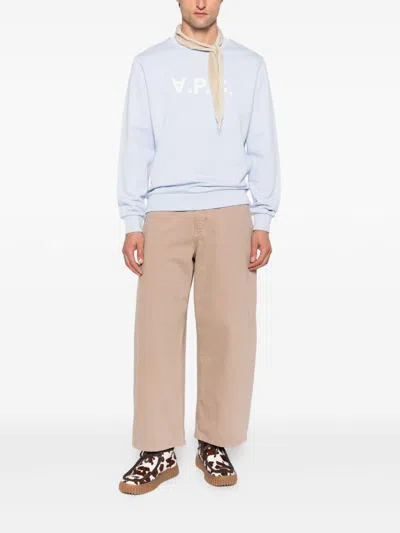 Apc A.p.c. Sweaters In Blue