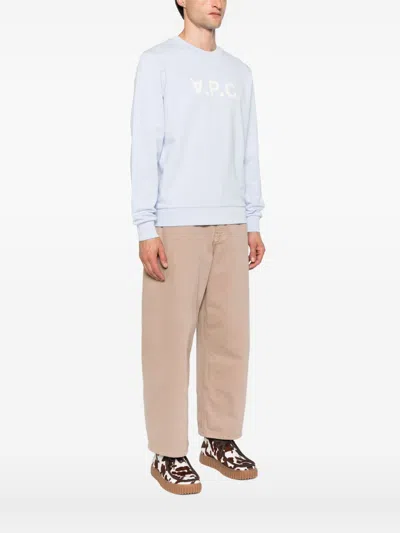 Apc A.p.c. Sweaters In Blue